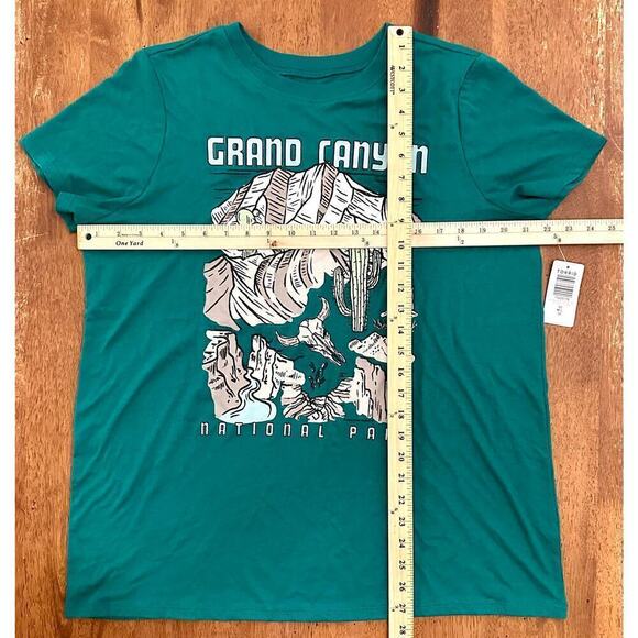 NWT Torrid Green Grand Canyon Graphic T-Shirt, Size 00 or 10 or M/L - Picture 5 of 7